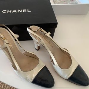 Vintage Chanel Slingback Pumps